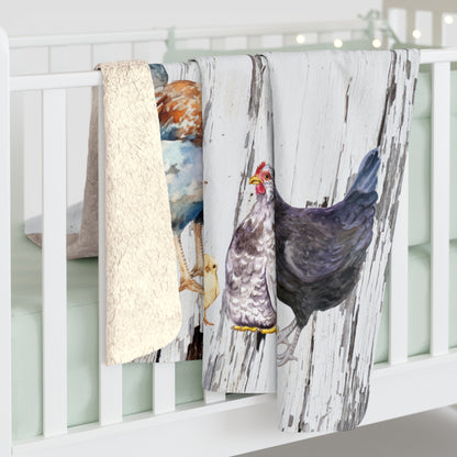Chicken Family Blanket