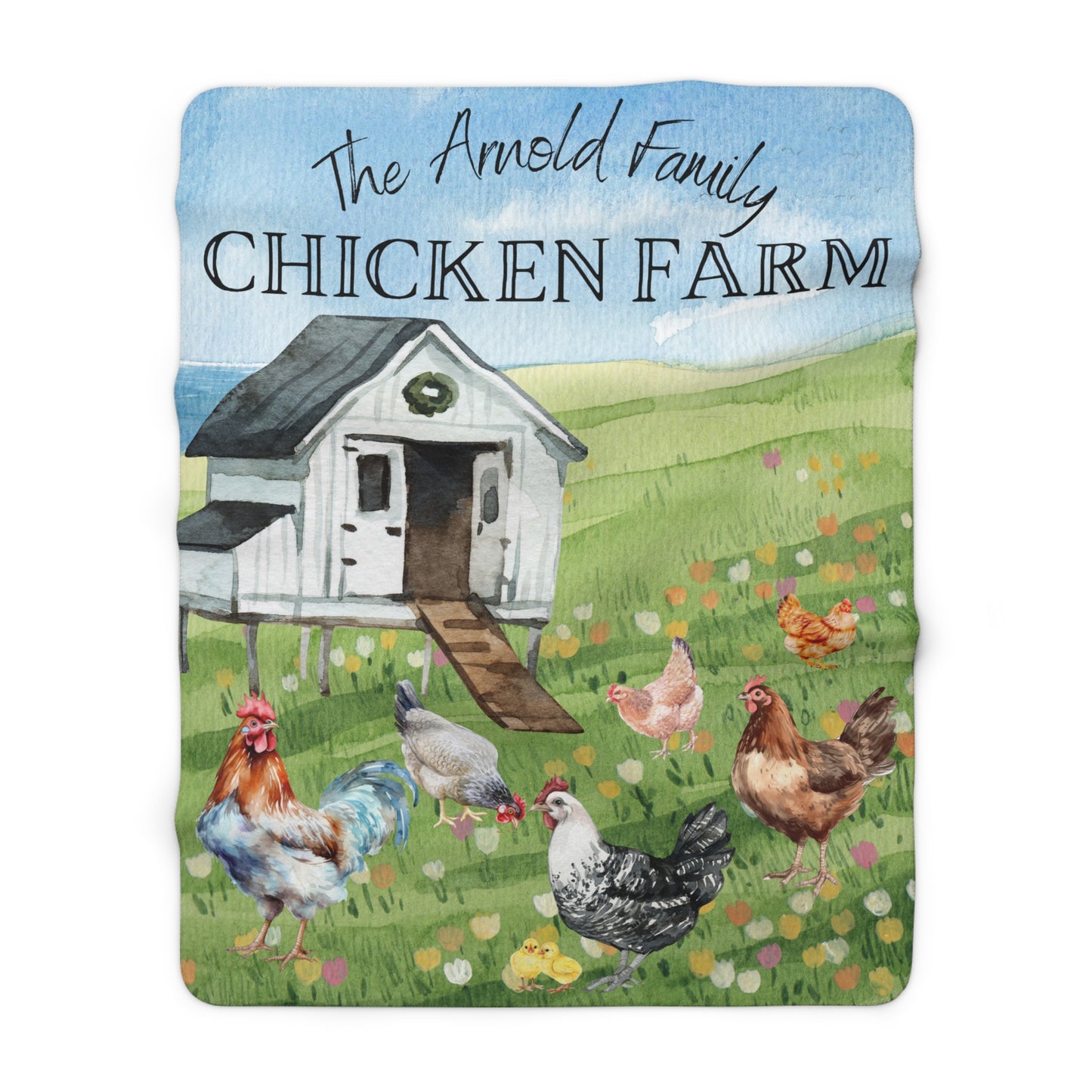 Family Chicken Farm Sherpa