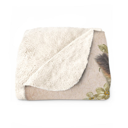 Personalized Animal Photo and Name Rustic Throw