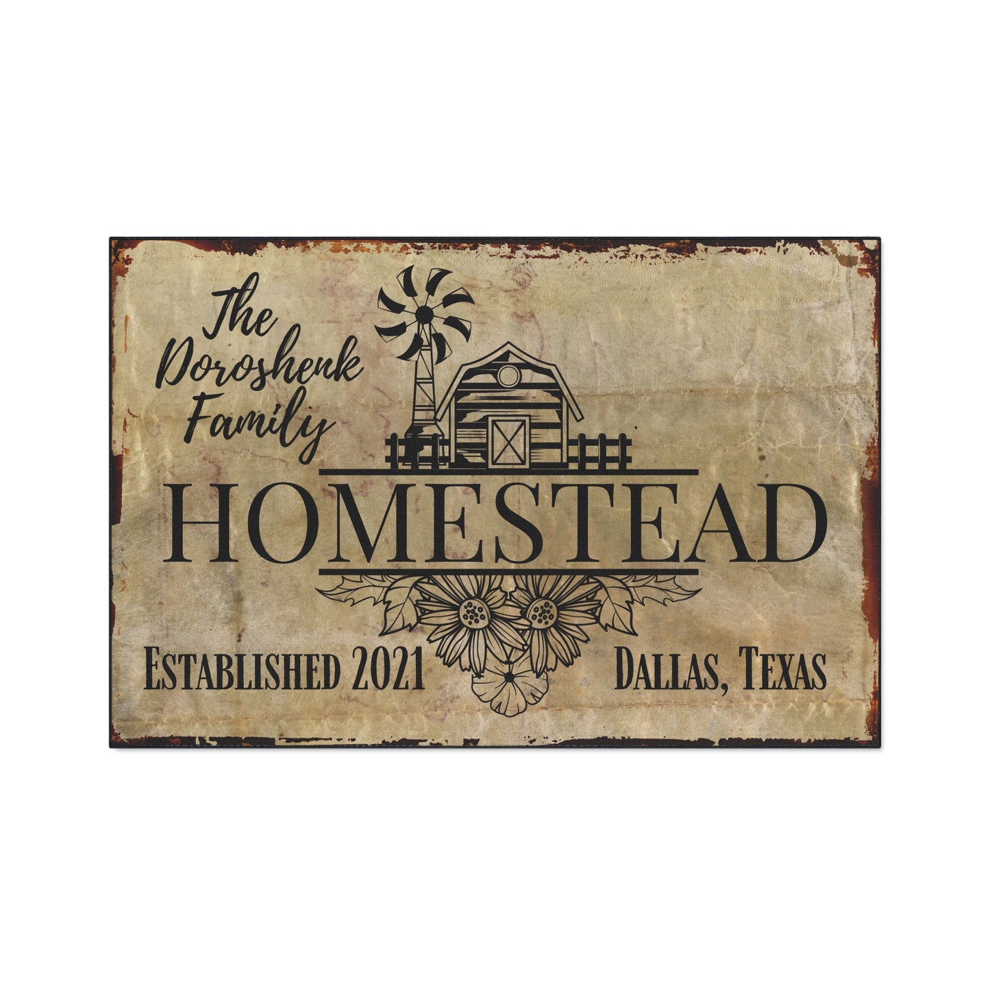 Family Homestead Rug